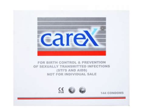 Carex Condoms 144s Sg Healthcare