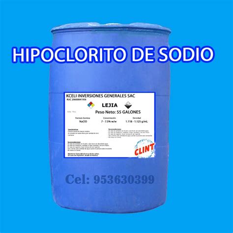 Lbumes Foto Formula Quimica Del Hipoclorito De Sodio Alta