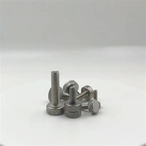 Oem Cnc M3 M4 M5 M6 Stainless Steel Knurled Thumb Screws Manufacturer