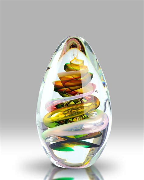 Crystal Orb Paperweight Multi Nobile Glass And Tware