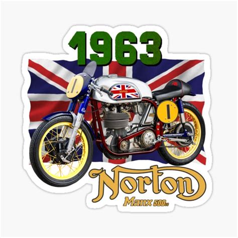 Manx Norton Stickers Redbubble