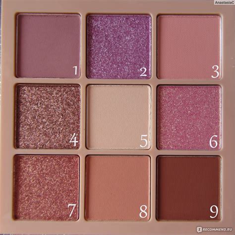 Палетка теней Huda Beauty Light Nude Obsessions Huda Beauty Light