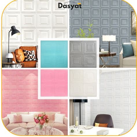 Jual DOS Wallpaper 3D Foam Motif Pintu Sticker Wallborder Dinding 3D