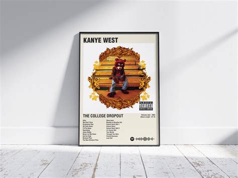 Kanye West The College Dropout Poster Kanye West Poster The College