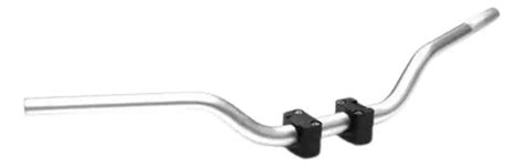 Guidao Alto Moto Atrox Aluminio Naked C Adaptador Prata Parcelamento