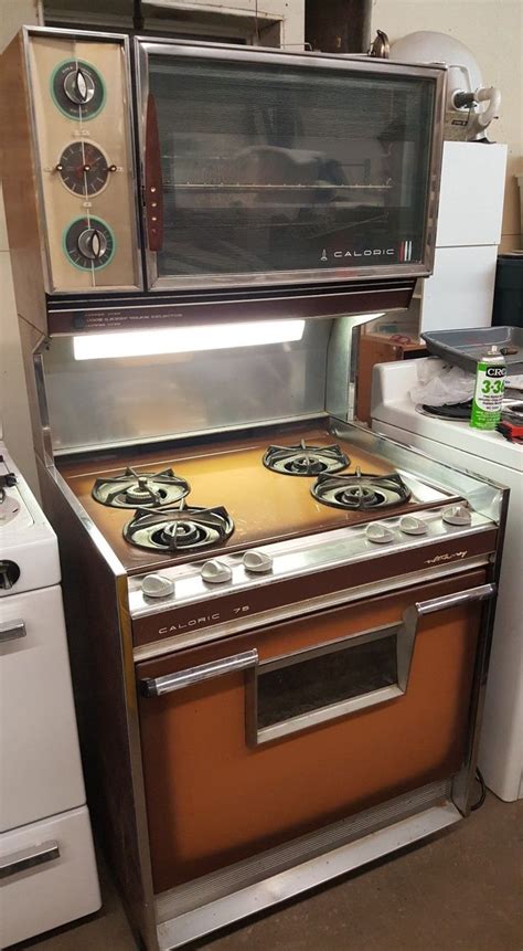 Vintage Caloric Double Stove 30 X 27 X 72