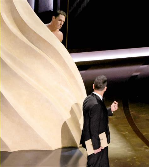 Oscars Shocker John Cena Stuns Fans By Going Nude To Present Best Costume Award