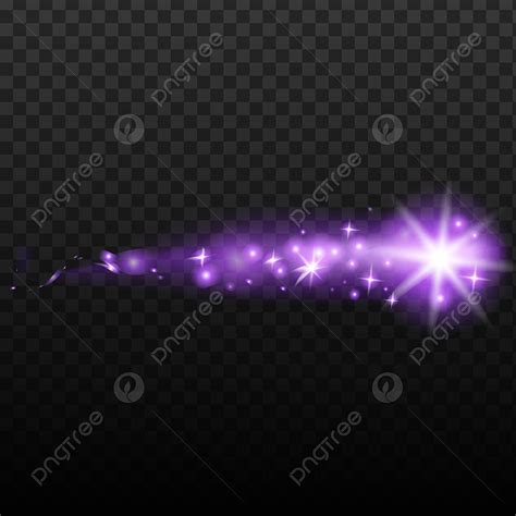 Dot Flow Vector Art PNG Flowing Glare Purple Dots Flowing Glare