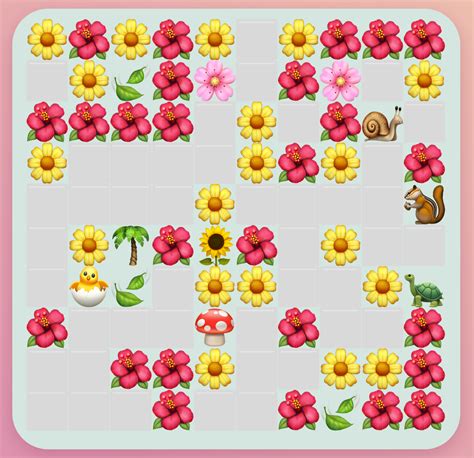 Editable Emoji Garden