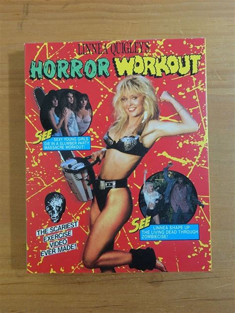 Linnea Quigley S Horror Workout Blu Ray W Limited Terror Vision Slipcover 2023 683404977545 Ebay