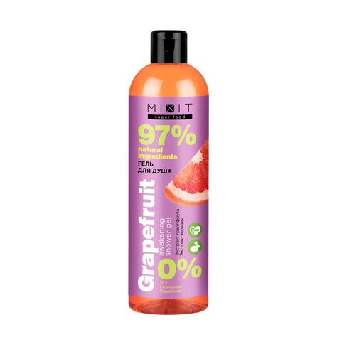 Гель-пена для ванны и душа MIXIT GEL SHOWER SUPERFOOD пробуждающий ...