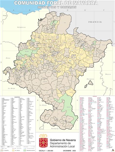 Mapa De Navarra Provincia Municipios Tur Stico Y Carreteras De