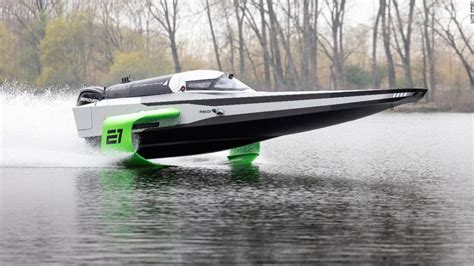 The E Series Racebird Electric Powerboat Doesn T Just Float It Flies