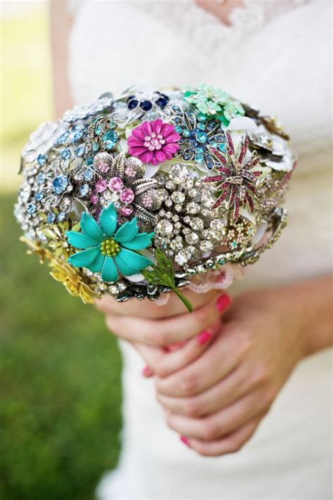 My DIY Brooch Bouquet | Weddingbee Photo Gallery