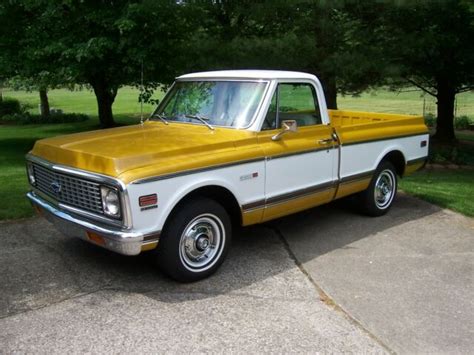 1972 Chevy Cheyenne Short Bed Factory Air Pickup Truck C10