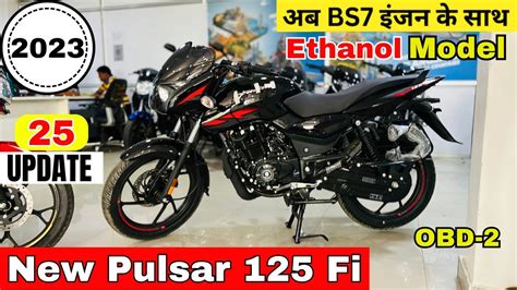 2023 New Bajaj Pulsar 125 Fi BS7E20 OBD 2 Model New Changes Price