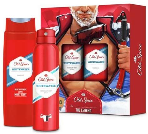 Zestaw Kosmetyków Dla Mężczyzny Old Spice Zestaw Whitewater Alpinist Deo Sprey 150ml Żel Pod