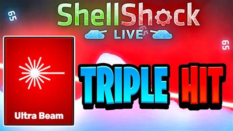 The Legendary Triple Hit Ultra Beam In Shellshock Live Youtube