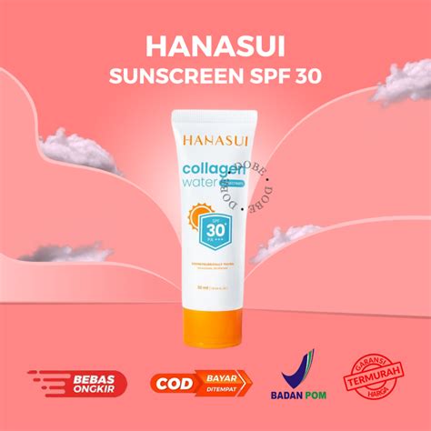 Jual Hanasui Collagen Water Sunscreen Spf Shopee Indonesia