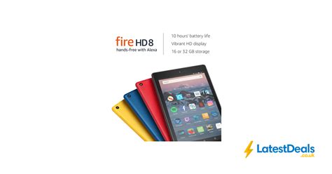 Certified Refurbished Fire Hd 8 Tablet At Amazon £3699 At Amazon