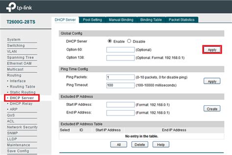 How To Configure The Dhcp Relay In Tp Link Switch