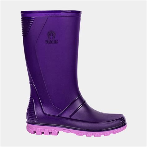 Venus Bota Impermeable Para Mujer Andina Violeta Venus