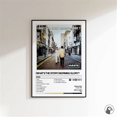 OASIS what's the Story Morning Glory Album Cover Poster Wall Art Print ...