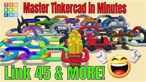 The 45th Tinkercad Chain Link Is Here Fast Updates Gallery Check