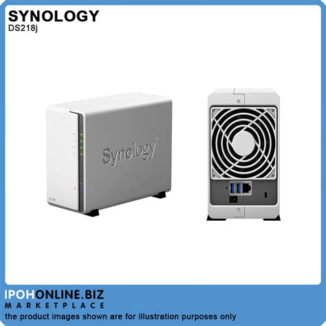 Synology Diskstation Ds218j 2 Bay 512mb Nas Network Storage