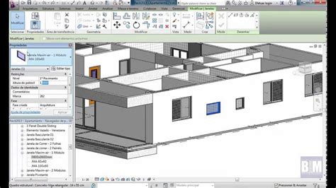 Revit Aula Inserindo E Modificando Janelas Youtube