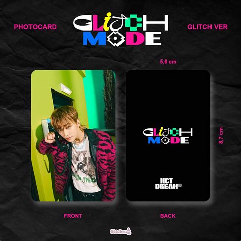 Jual Photocard Nct Dream Glitch Mode Glitch Ver Shopee Indonesia