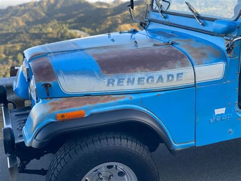 1975 JEEP CJ 5 RENEGADE LEVI S EDITION 4x4 RARE CA JEEP ORIGINAL