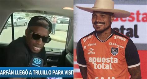 Paolo Guerrero Jefferson Farfán tomó vuelo y llegó a Trujillo para