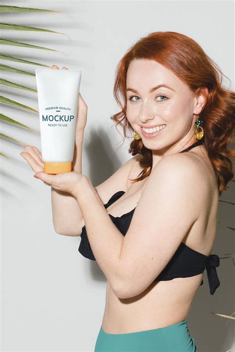 Sexy Woman In A Bikini Premium Psd Mockup Rawpixel