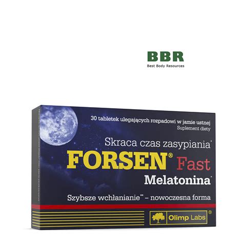 Forsen Fast Melatonina 30 Tabs Olimp купити в Києві та Україні