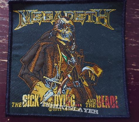 Megadeth The Sick The Dying And The Dead Tshirtslayer Tshirt And