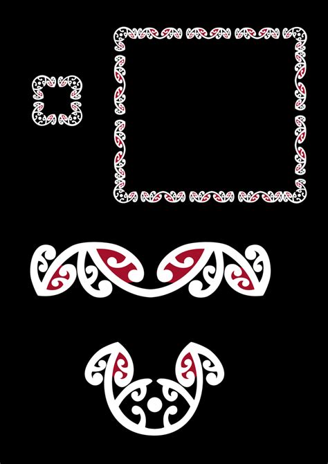 Maori Border Vector Vector Download