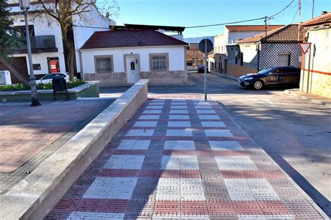 Puertollano La plaza Donantes de Sangre se hace más accesible segura