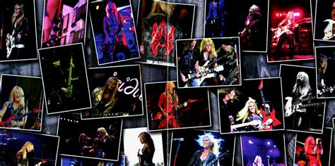 Lita Ford Heavy Metal Hard Rock Babe Poster Concert Collage