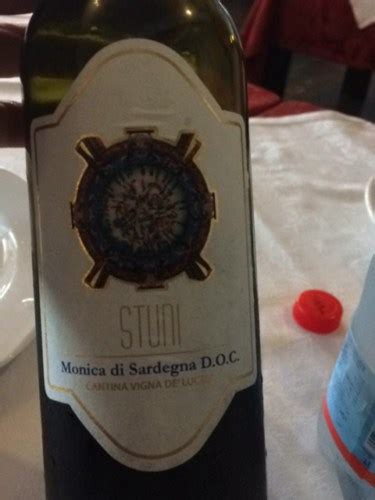 Cantina Vigna De Luceri Stuni Monica Di Sardegna Vivino Us