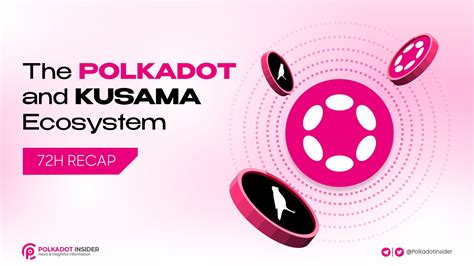 Polkadot Insider On Twitter The Polkadot And Kusama Ecosystems Are