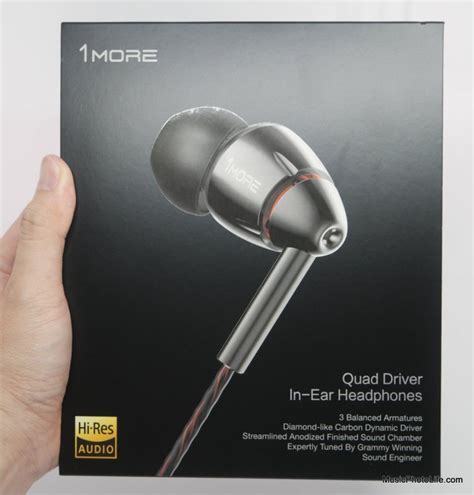 1MORE Quad Driver In-Ear Headphones Review