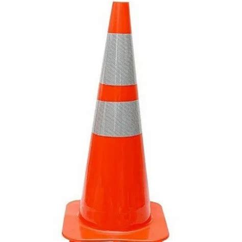 Red Plastic Traffic Cone For Road Safety At Best Price In Surat Id