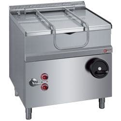 Sauteuse électrique basculante avec cuve en inox capacité 50 litres e77