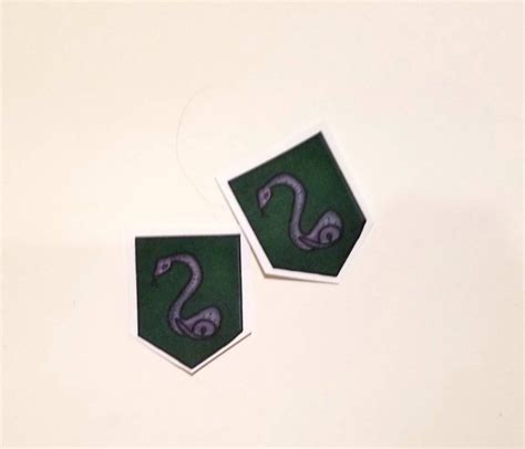 Harry Potter Inspired Slytherin Sticker Set Severus Snape Etsy