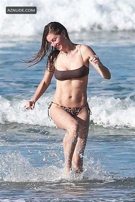 Gisele Bundchen Puts Her Incredible Bikini Body On Display During A Beach Photoshoot AZNude