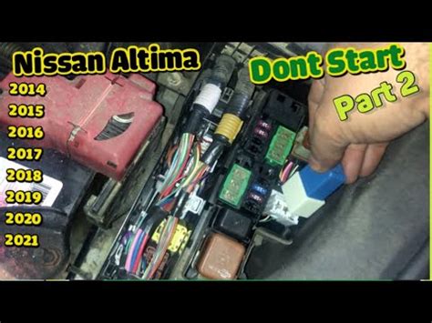 Nissan Altima 2014 2015 Push Start Intermittently NO START Diagnostic