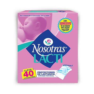 PROTECTORES DE LACTANCIA NOSOTRAS LACTI X 36 UNID Pañales en tu casa