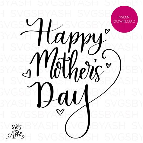 Happy Mothers Day Svg Mothers Day Svg Mom Svg Mother Svg Instant