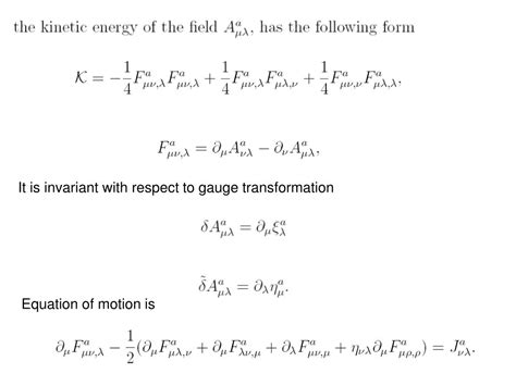 Ppt String Field Theory Non Abelian Tensor Gauge Fields And Possible